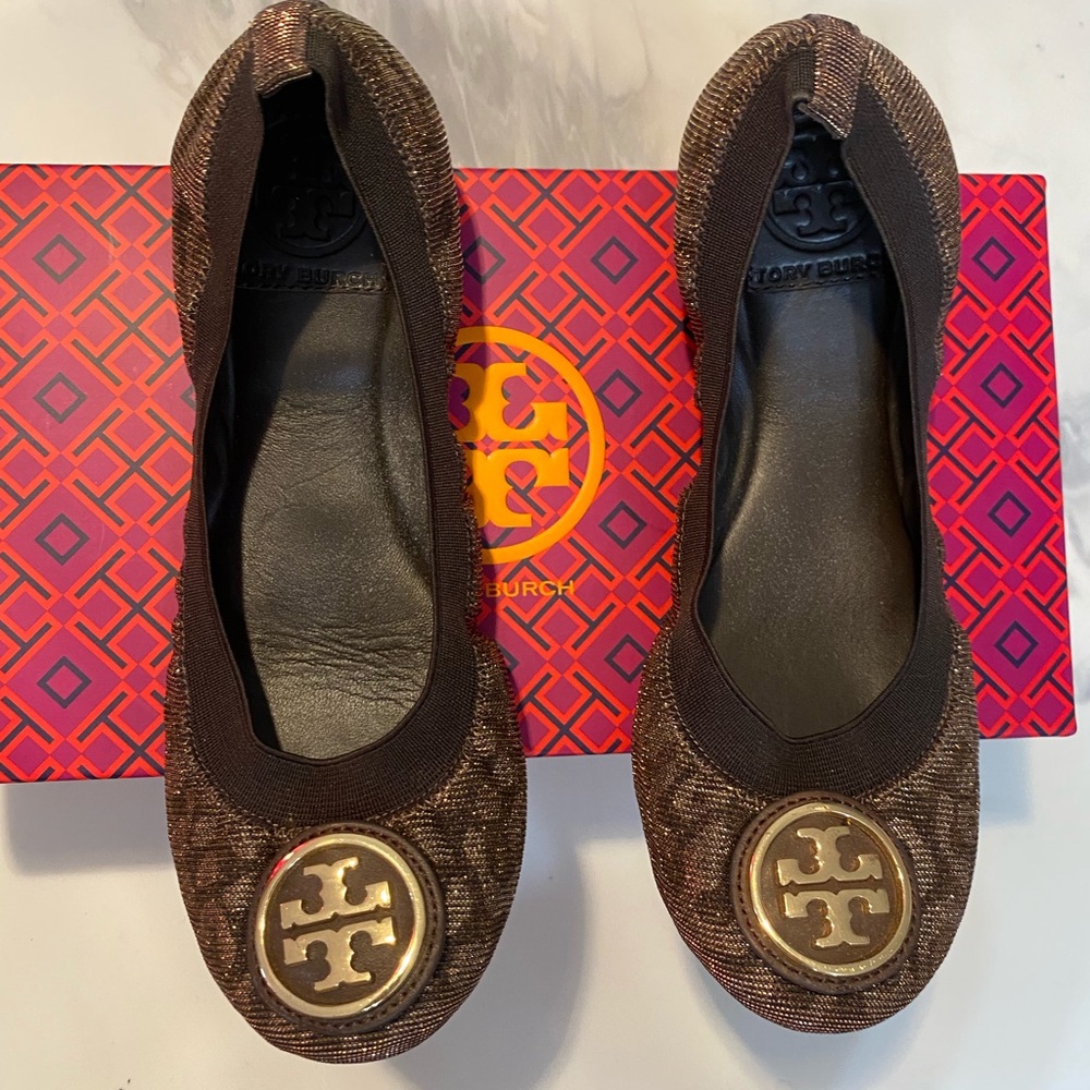 Tory burch authentic flats size 5